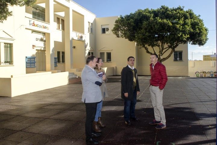 Rontomé visita el Colegio Reina Sofía
