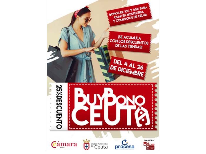 Los ceutíes ya han adquirido el 100% de los BuyBonos emitidos por la Cámara de Comercio