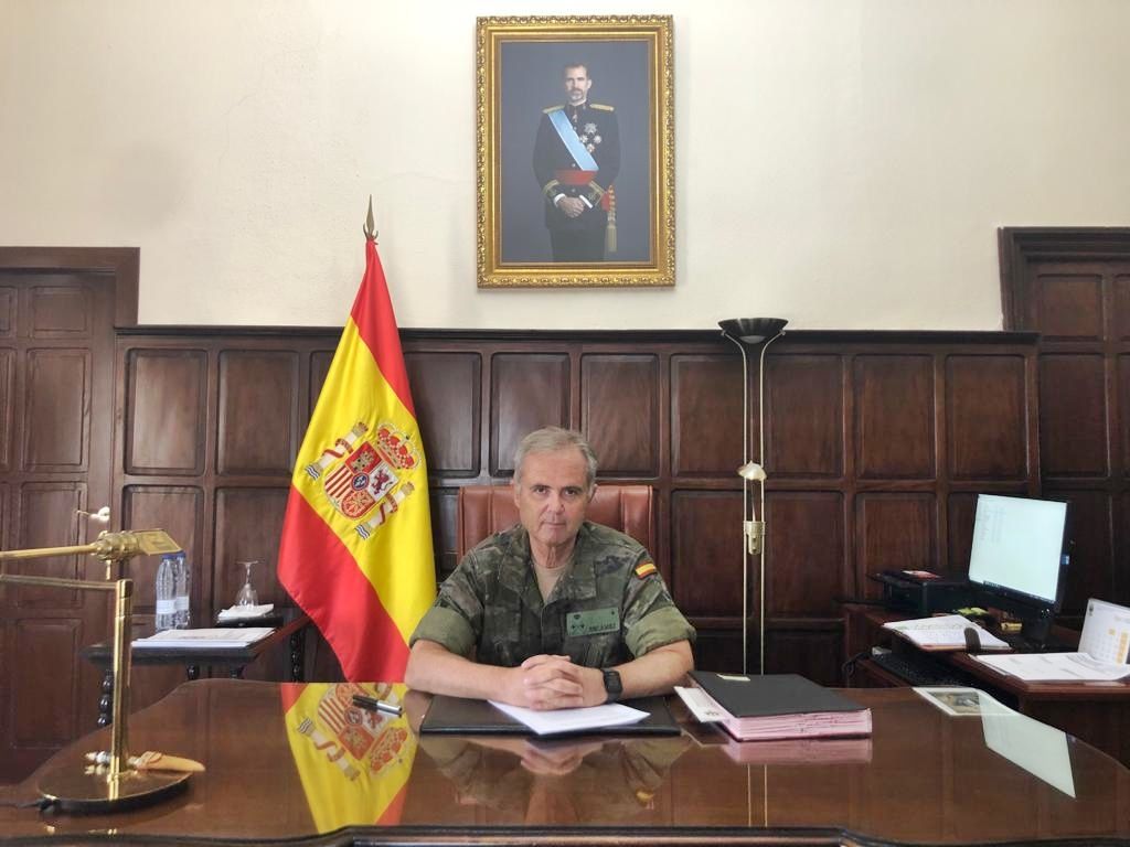 Alejandro Escámez, comandante general de Ceuta