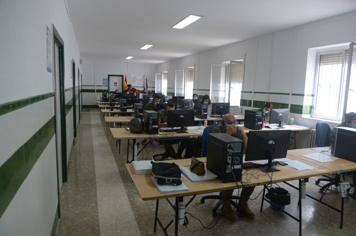 40 militares actúan como rastreadores del covid-19 en Ceuta