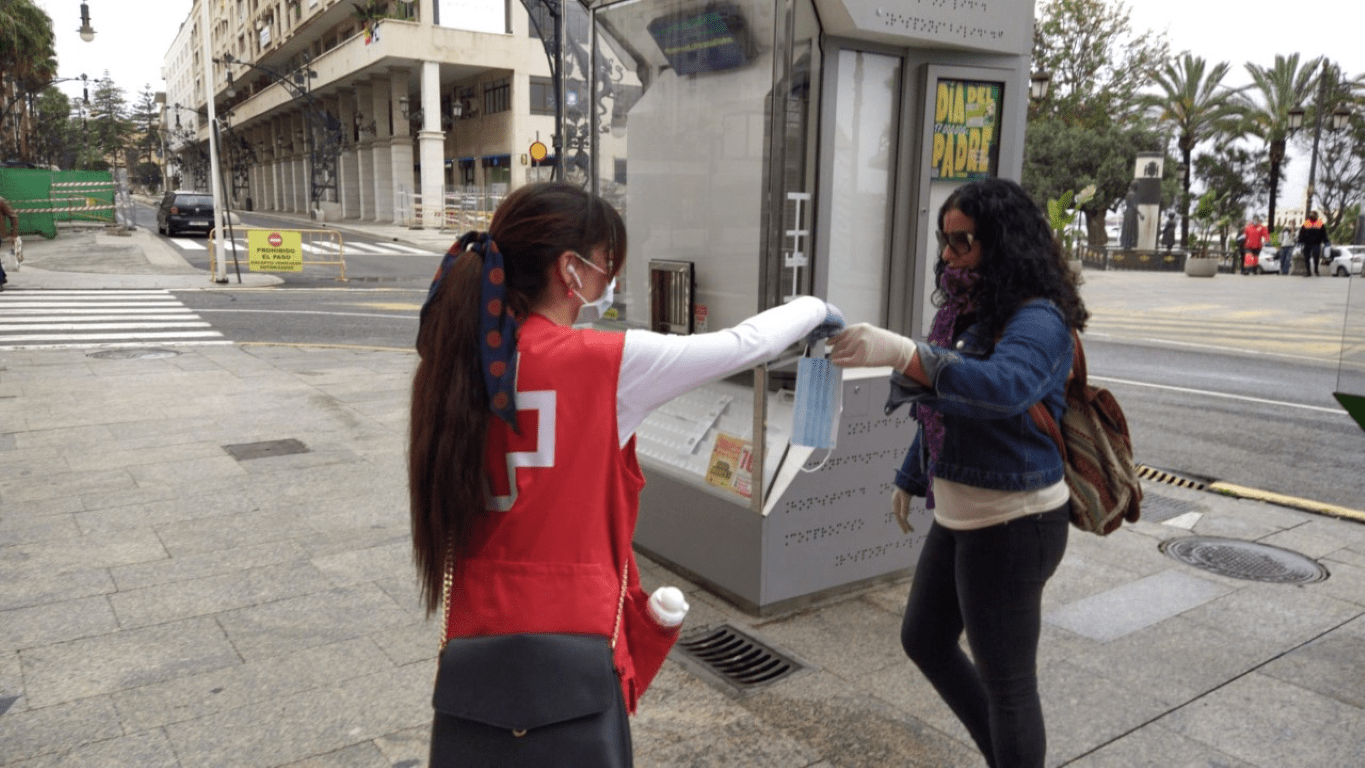 La Cruz Roja ha atendido 3.153 llamadas durante la pandemia