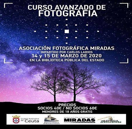 La asociación Miradas organiza un curso de fotografía avanzada