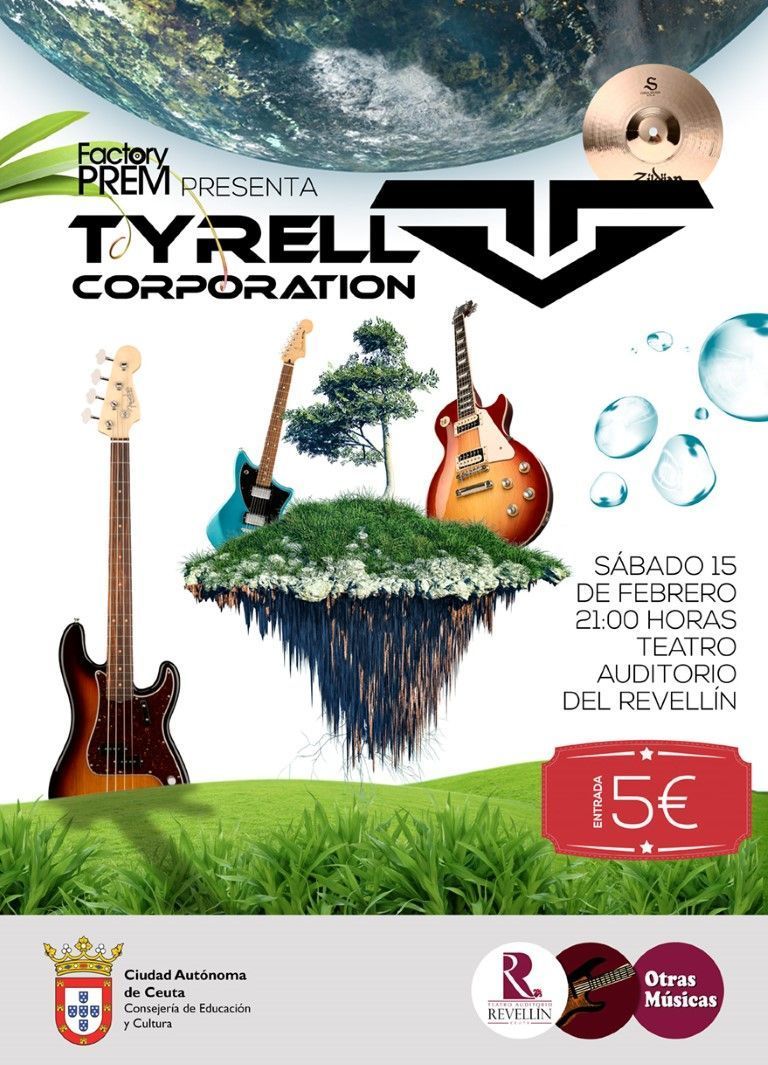 Se ponen a la venta las entradas para el concierto del grupo “Tyrell Corporation”