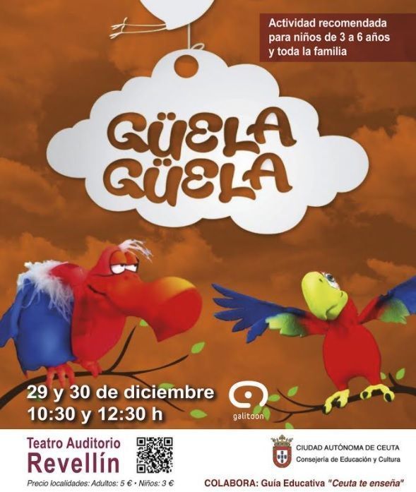 El Teatro del Revellín acoge mañana y el miércoles el espectáculo infantil “Güela-Güela”