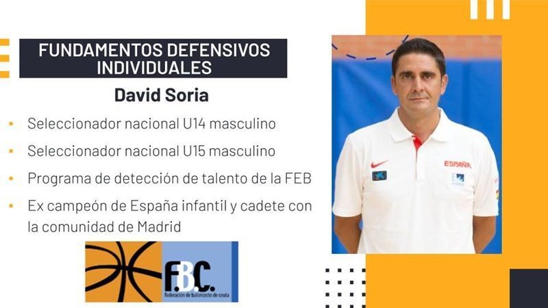 David Soria, seleccionador español en categorías inferiores, ofrecerá una charla vía zoom