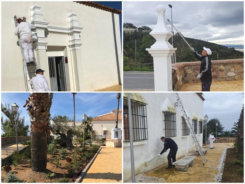 Adecentan los alrededores de la ermita de San Antonio por el inicio del Año Jubilar