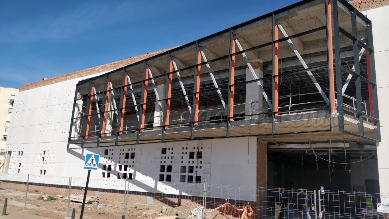 Determinadas obras se continuarán en las próximas semanas, entre ellas el pabellón Díaz-Flor