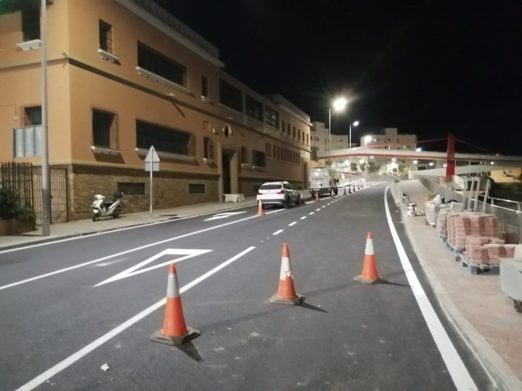 Concluyen las obras del tramo de la N-352 a su paso por Miramar Bajo