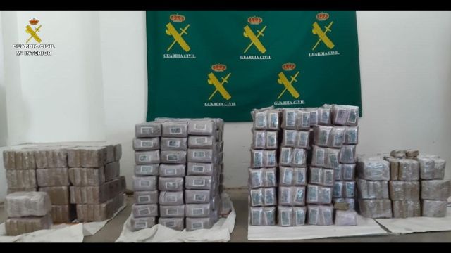 La Guardia Civil desarticula una importante organización delictiva dedicada al tráfico internacional de estupefacientes desde la Costa del Sol. Foto Gabinete de Prensa de la Guardia Civil