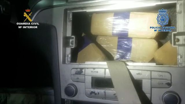 Desarticulada una organización criminal especializada en el tráfico de hachís a gran escala