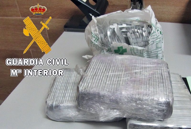 La Guardia Civil detiene a dos personas por un delito contra la Salud Pública