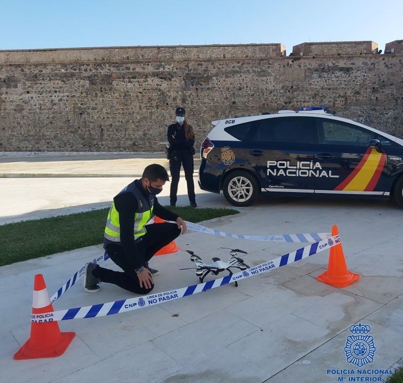 La Policía Nacional empieza a utilizar drones para aumentar la seguridad