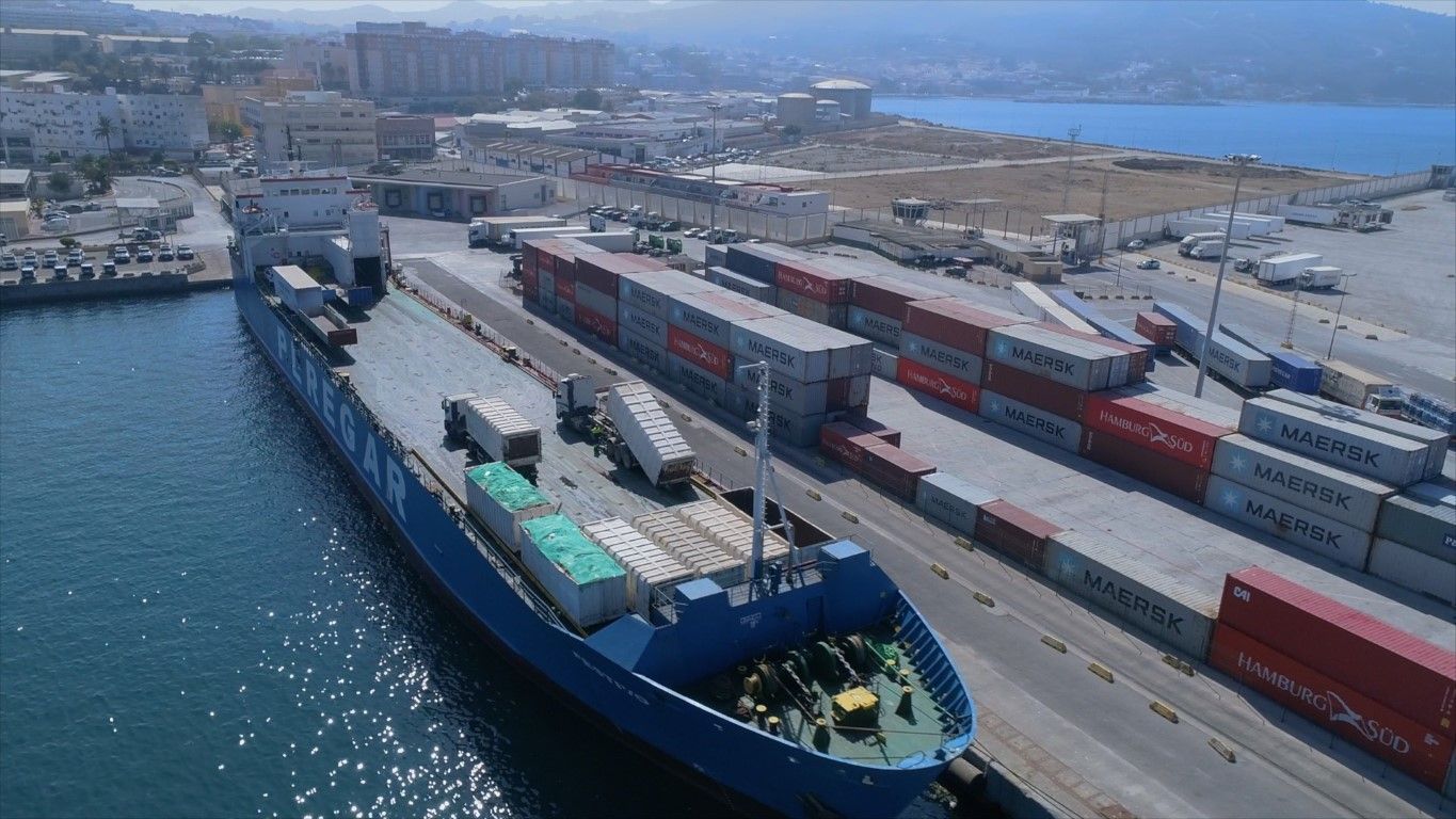 Aumenta en septiembre el tráfico de mercancía general en contenedores y las mercancías en tránsito
