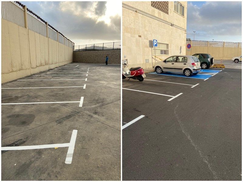 La Autoridad Portuaria habilita una nueva zona de aparcamiento junto a la Casa del Mar