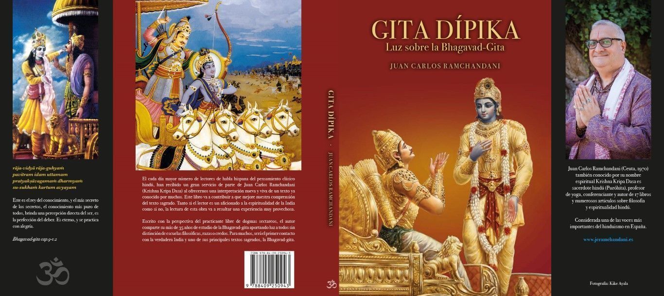 Gita Dípika, Luz sobre la Bhagavad-gita, nuevo libro de Juan Carlos Ramchandani