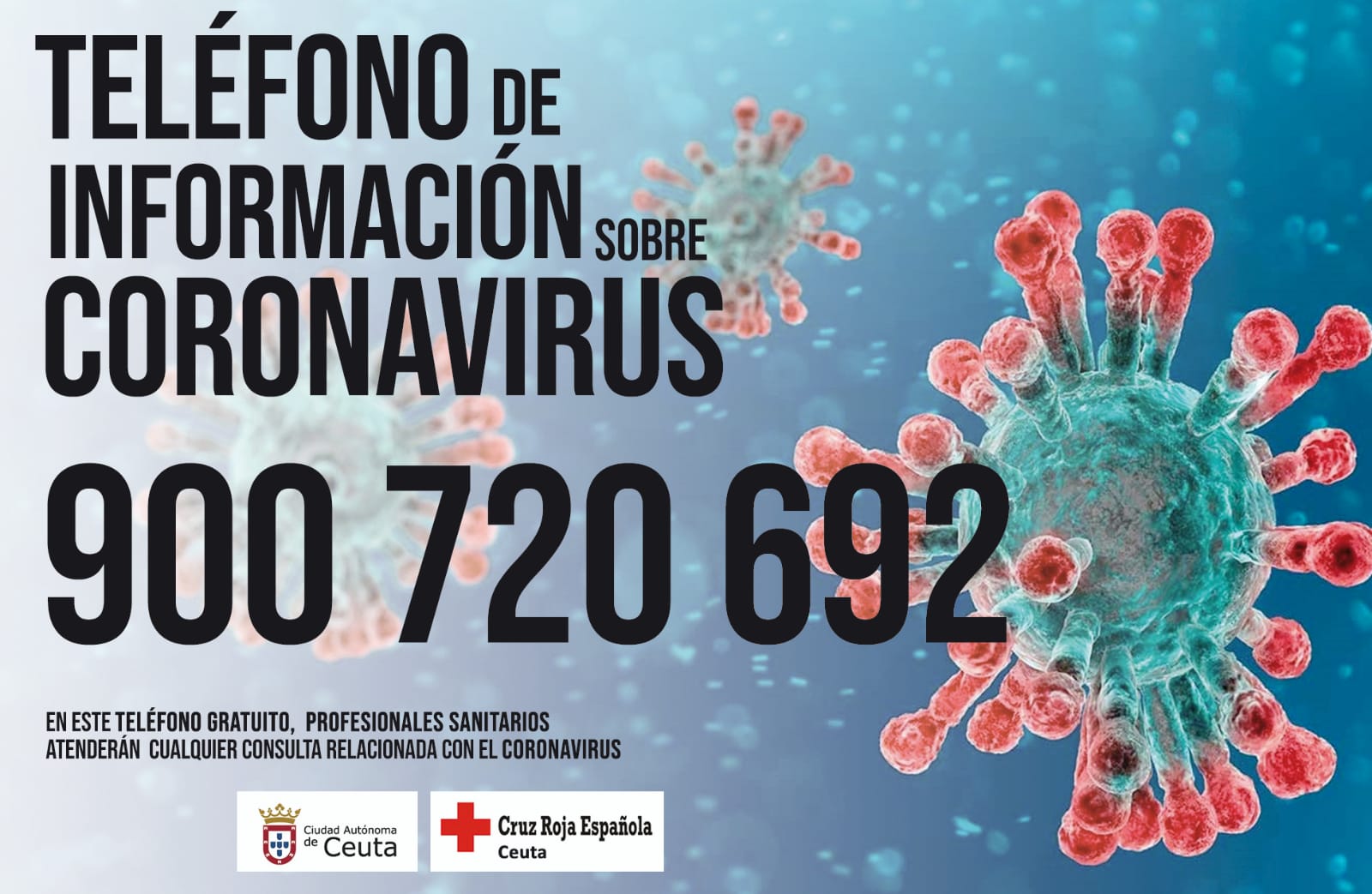 Sanidad amplía el servicio de información sobre el coronavirus en el teléfono 900 720 692