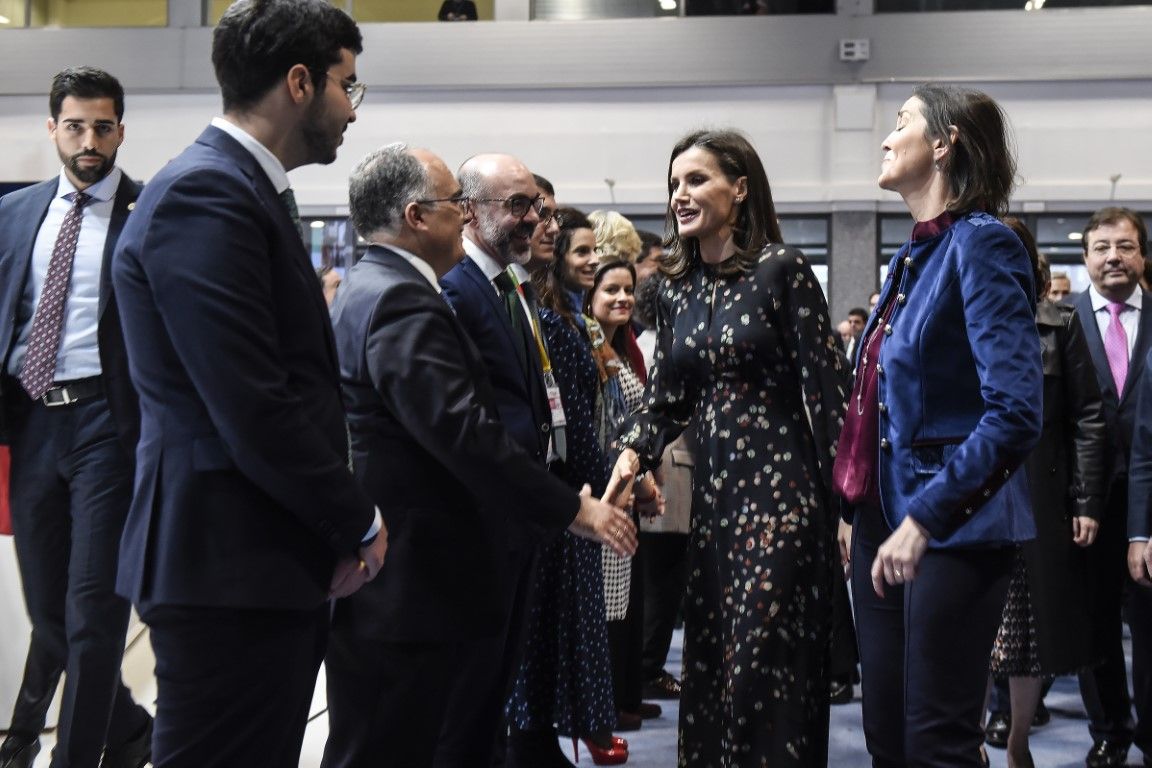 Primera jornada de FITUR con la presencia de la Reina Doña Leticia
