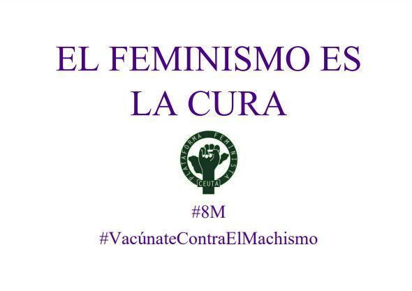 La Plataforma Feminista de Ceuta anima a participar a través de las redes en los actos del Día de la Mujer