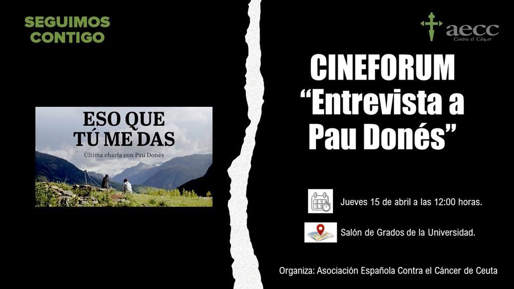 La AECC organiza un cineforum en la Universidad