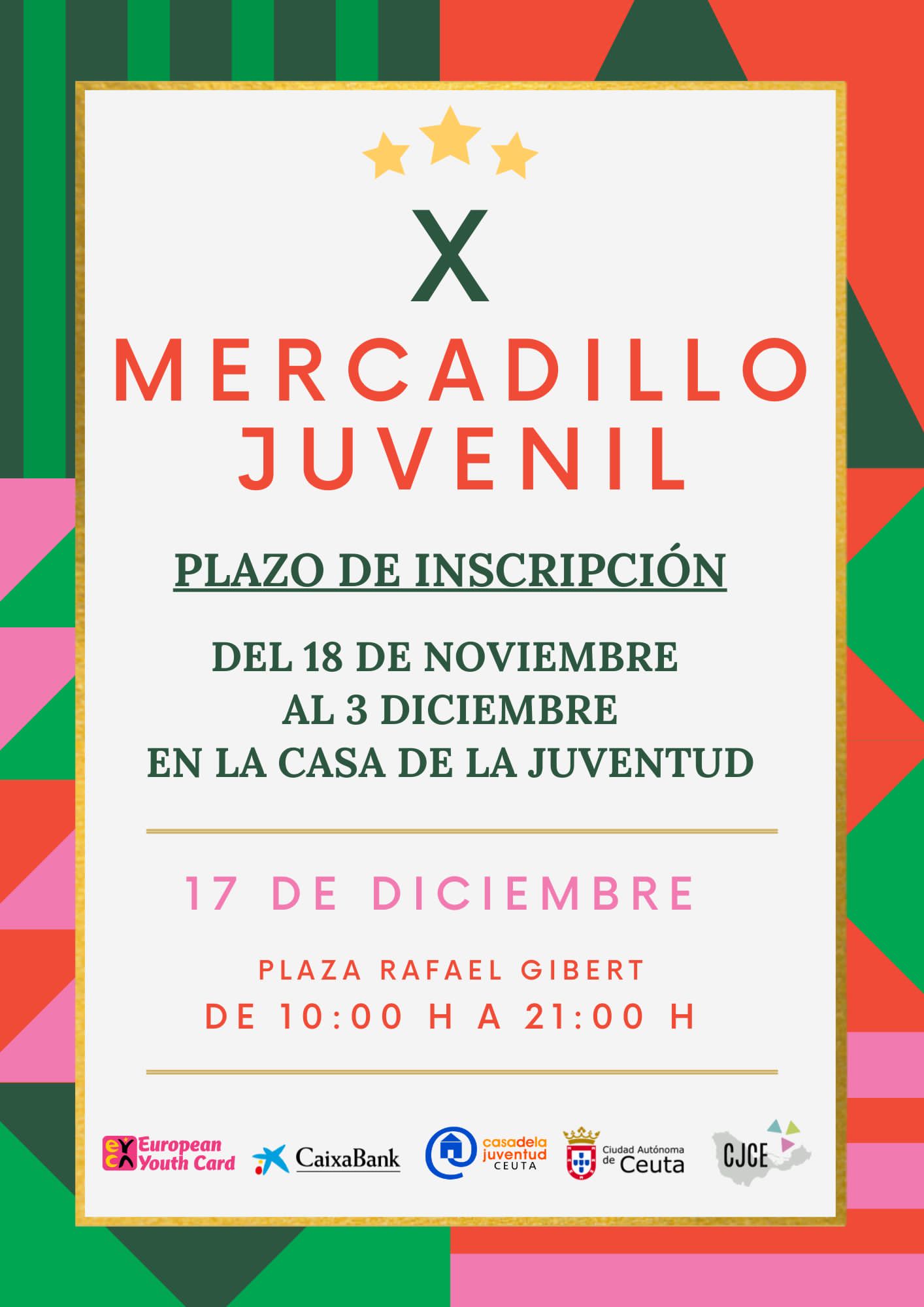 La Casa de la Juventud abrirá mañana el plazo para inscribirse en el X Mercadillo Juvenil   