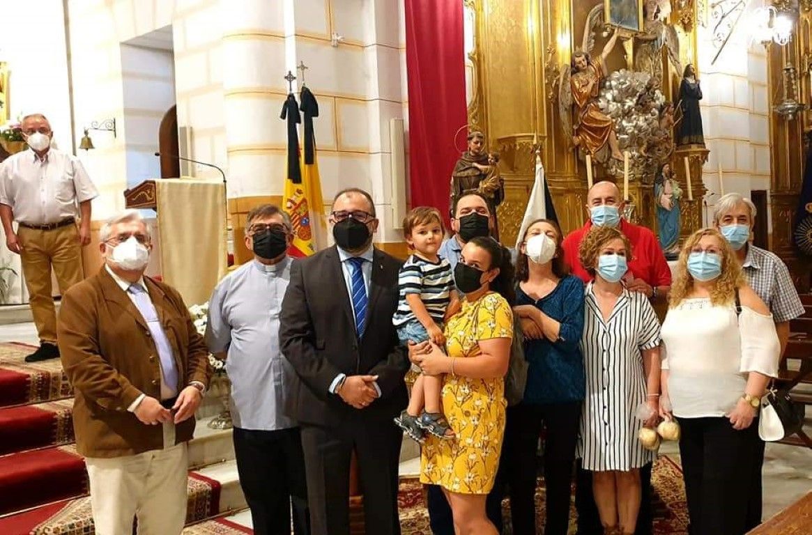 La Casa Regional de Ceuta en Melilla celebra San Antonio después del parón provocado por la Covid-19