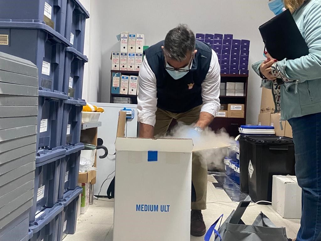 Sanidad recepciona las primeras 6.000 dosis pediátricas de Pfizer