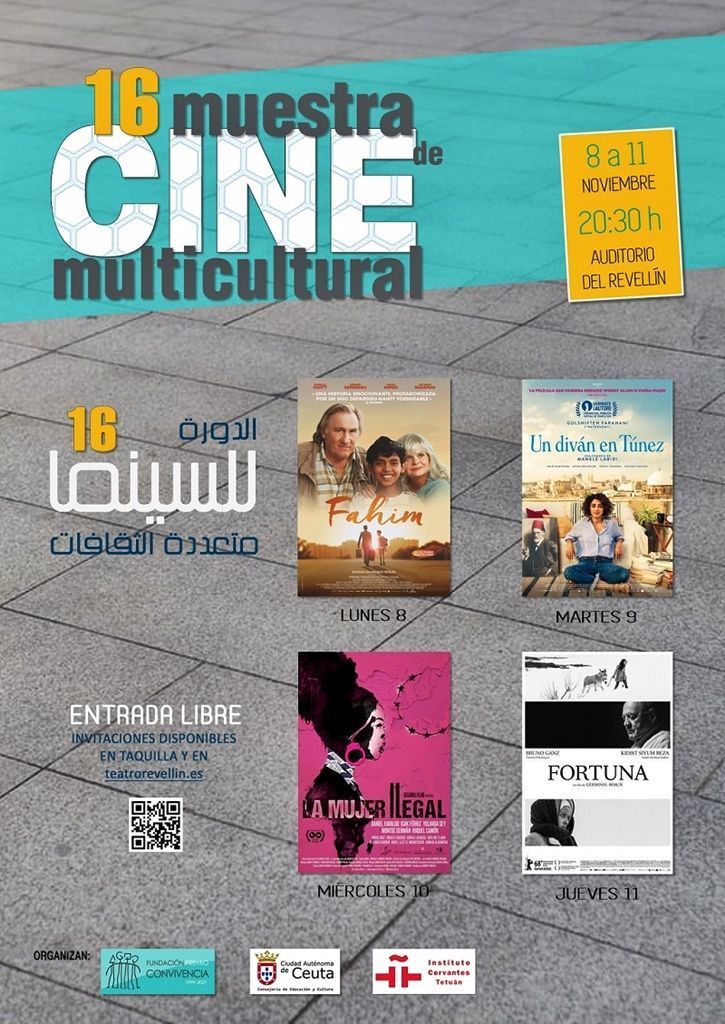 El próximo lunes arranca la XVI Muestra de Cine Multicultural