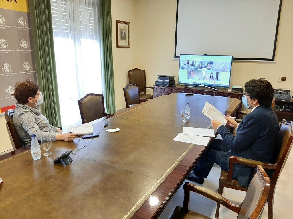 La Delegación del Gobierno propone iniciativas e inversiones en materia de eficiencia energética para Ceuta