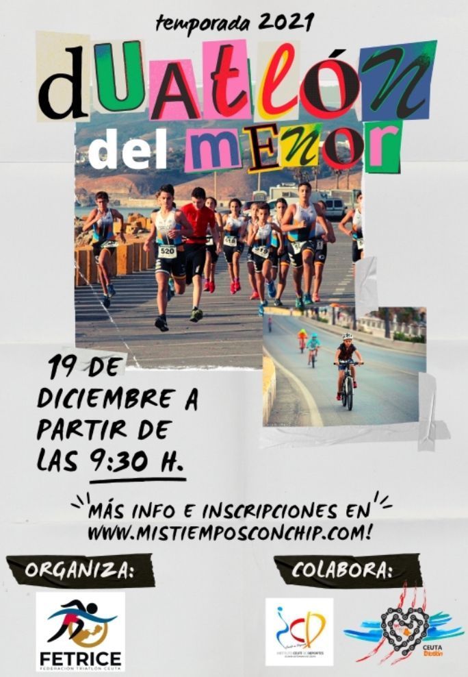 La Federación de Triatlón de Ceuta anuncia el "Duatlón del Menor"