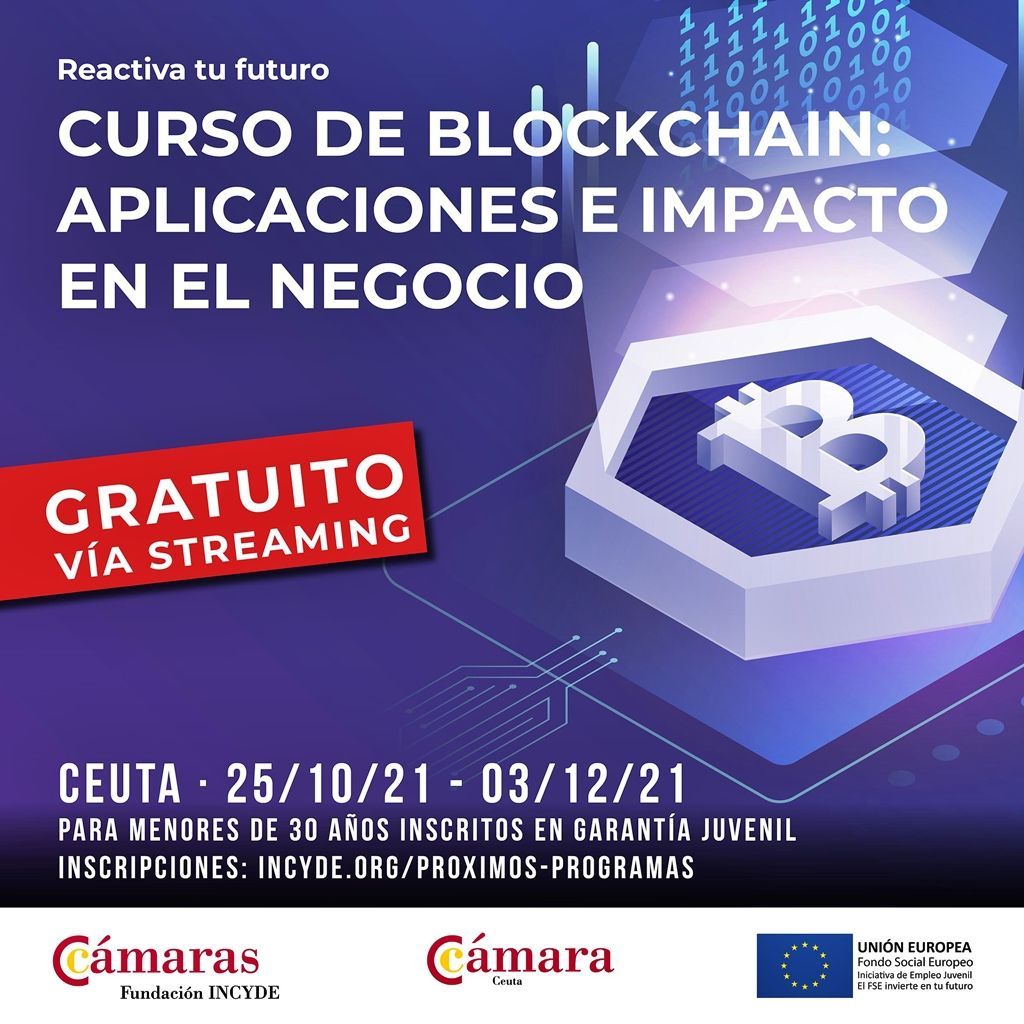 La Fundación INCYDE y la Cámara de Comercio lanzan dos cursos para jóvenes centrados en las competencias digitales