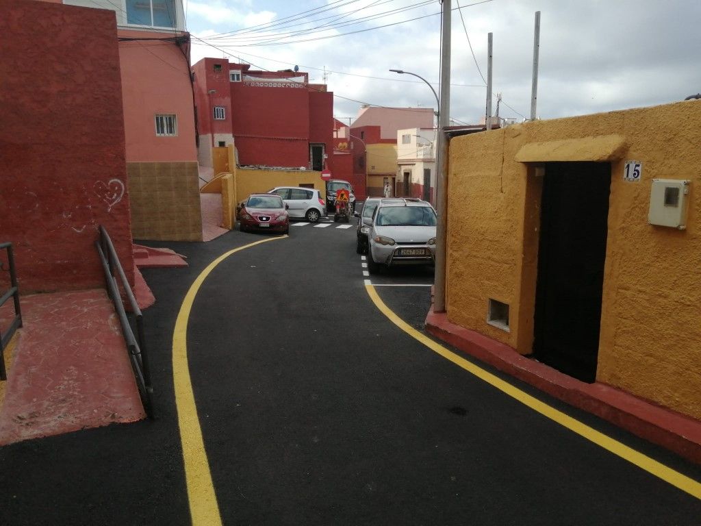 Terminado el asfaltado del Poblado Regulares