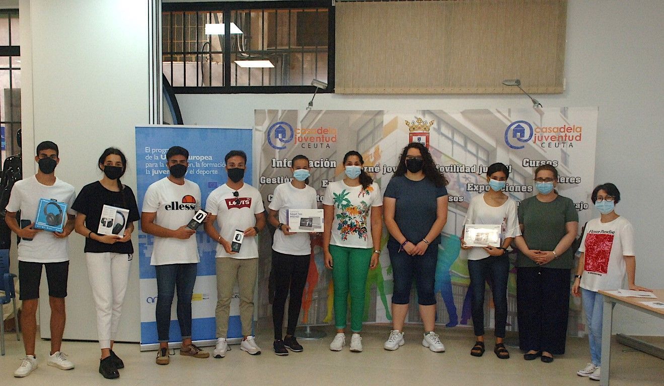 Entregados los premios de la gincana organizada por la Semana Europea de la Juventud