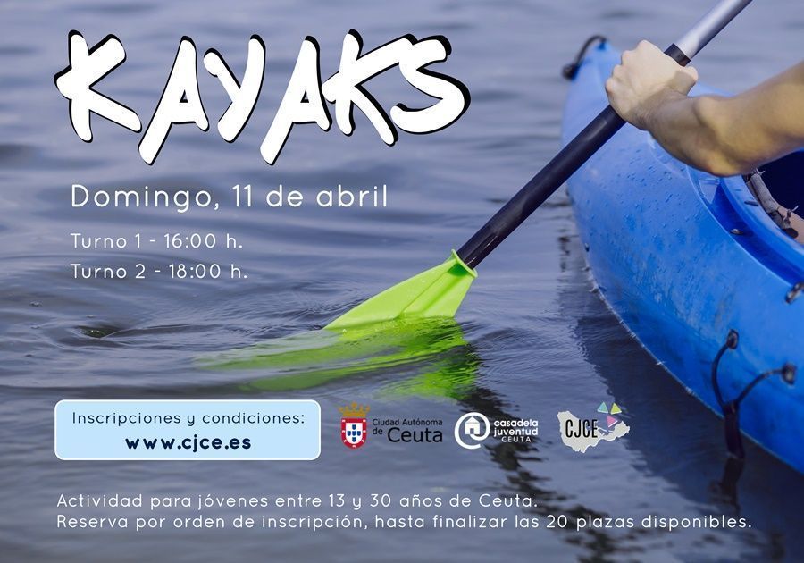 El Consejo de la Juventud organiza una actividad de kayaks por el Día Internacional del Deporte