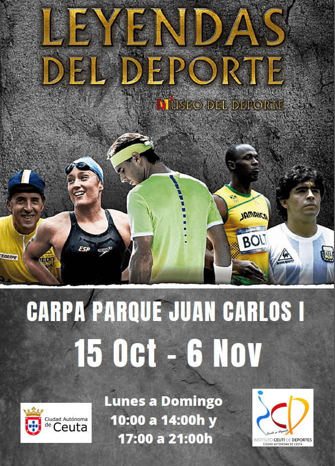 La exposición sobre los mejores deportistas de la historia a partir del próximo 15 de octubre     