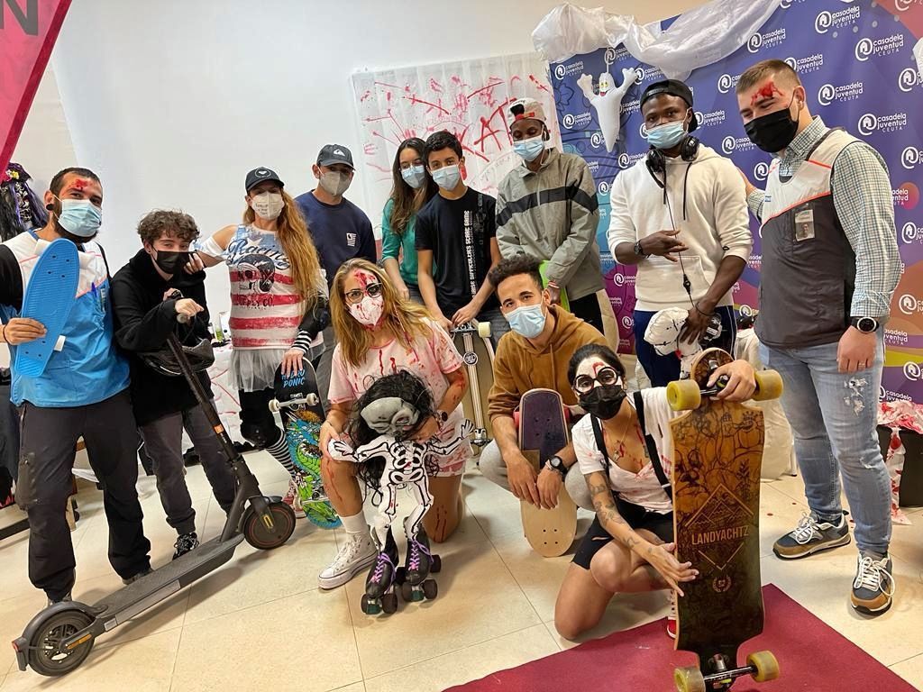 La Casa de la Juventud lleva a cabo el “I Concurso de Disfraces con Skate y Patines”