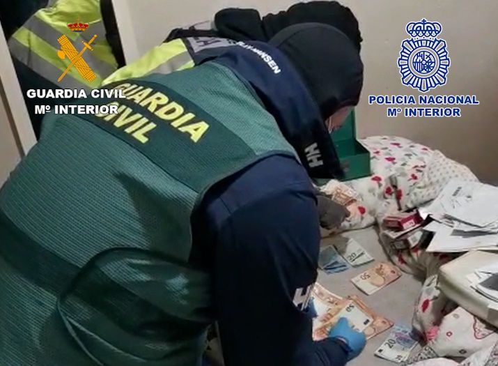 6 toneladas de hachís incautadas y 23 detenidos tras otra redada en el Campo de Gibraltar