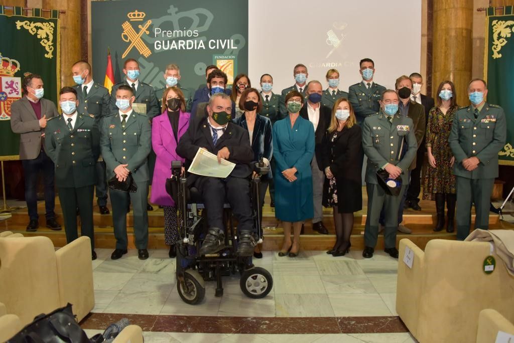 La directora general, María Gámez, preside el acto de entrega de los premios “Guardia Civil 2020 y 2021” en sus distintas categorías