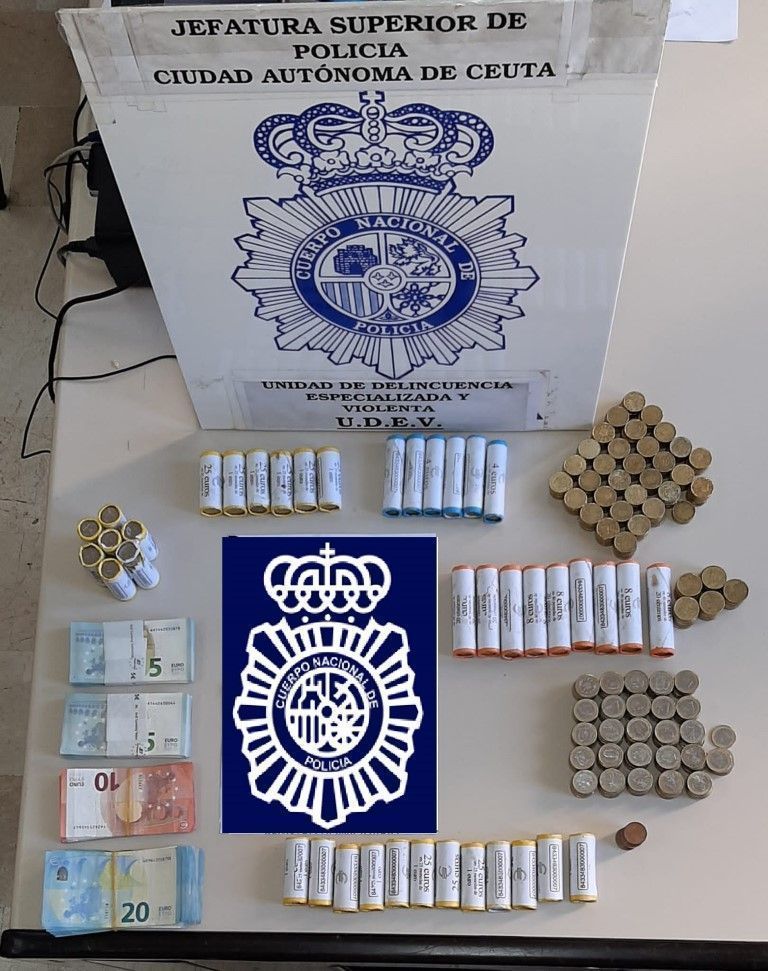 La Policía Nacional detiene al autor de un robo con fuerza en un bazar del centro