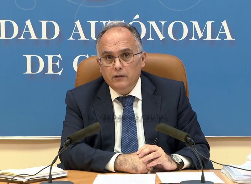 Gaitán destaca en el Consejo Interterritorial del Sistema Nacional de Salud la tendencia descendente de la pandemia en Ceuta