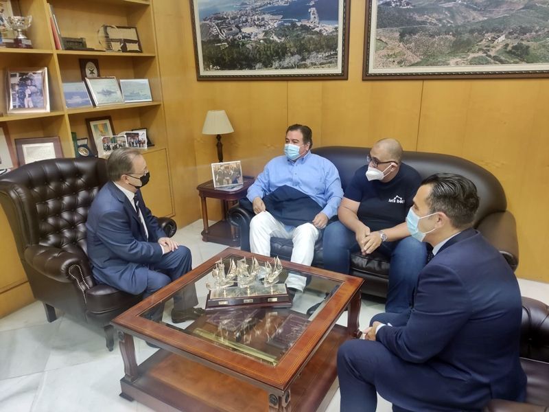 Vivas y Rontomé reciben a Richard Duke Bucham, embajador de EEUU y empresario