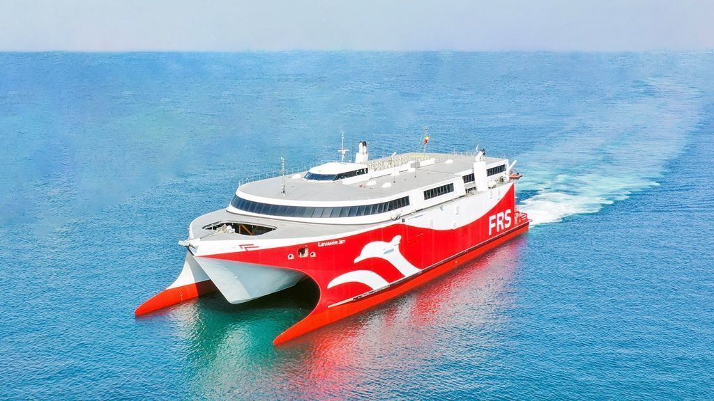 FRS presenta su nuevo 'Levante Jet', un fast ferry de gran capacidad que contribuirá a la navegación más ecológica