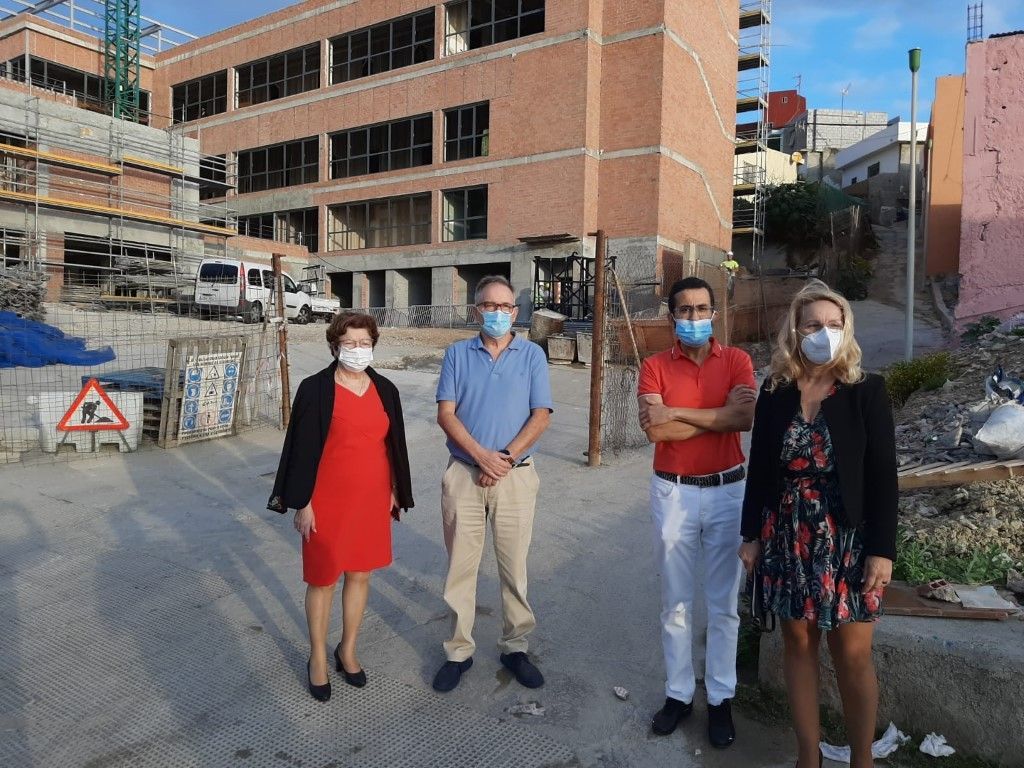 Las obras del nuevo centro de salud del Tarajal terminarán en junio del año que viene