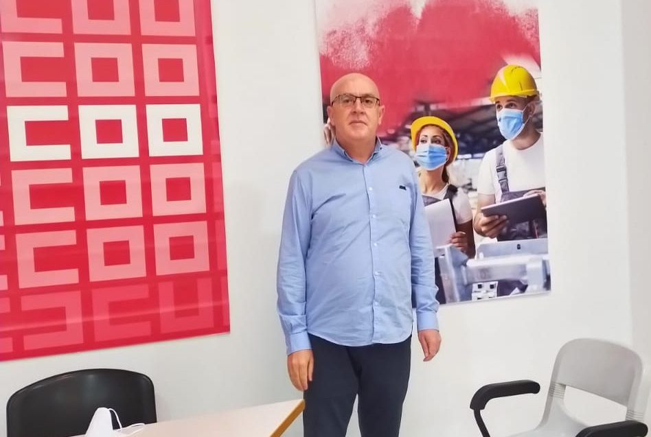 Mustafa Mohamed, nuevo Secretario General de la Federación de Construcción y Servicios de CCOO de Ceuta
