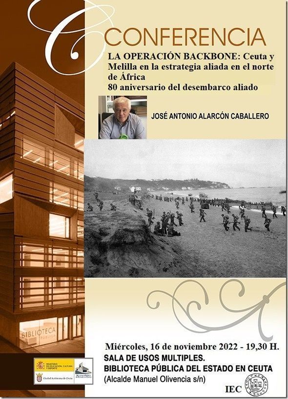  José Antonio Alarcón disertará sobre “La Operación Backbone”
