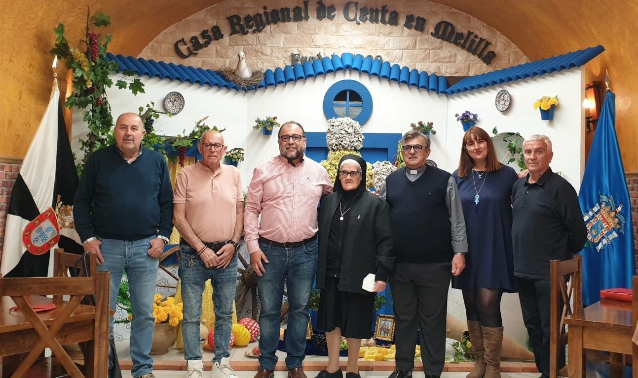 La Casa Regional de Ceuta en Melilla gana el Premio de la Cruz de Mayo de su categoría