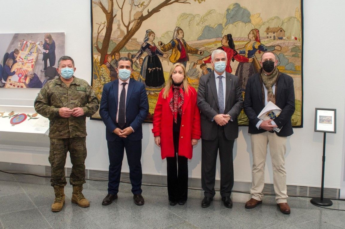 Presentada la Primera Exposición de la Real Fábrica de Tapices en Ceuta