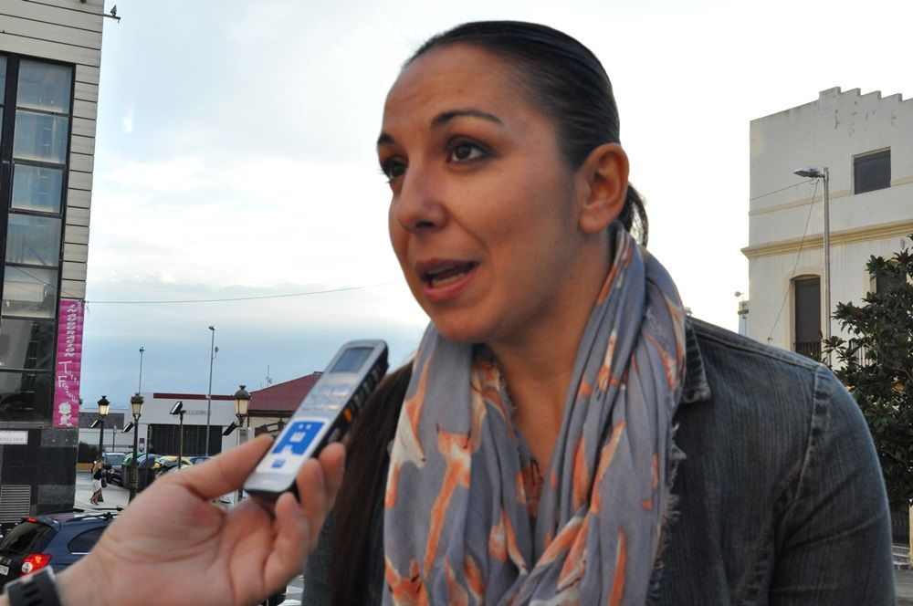 Sara Cano en su anterior visita a nuestra ciudad