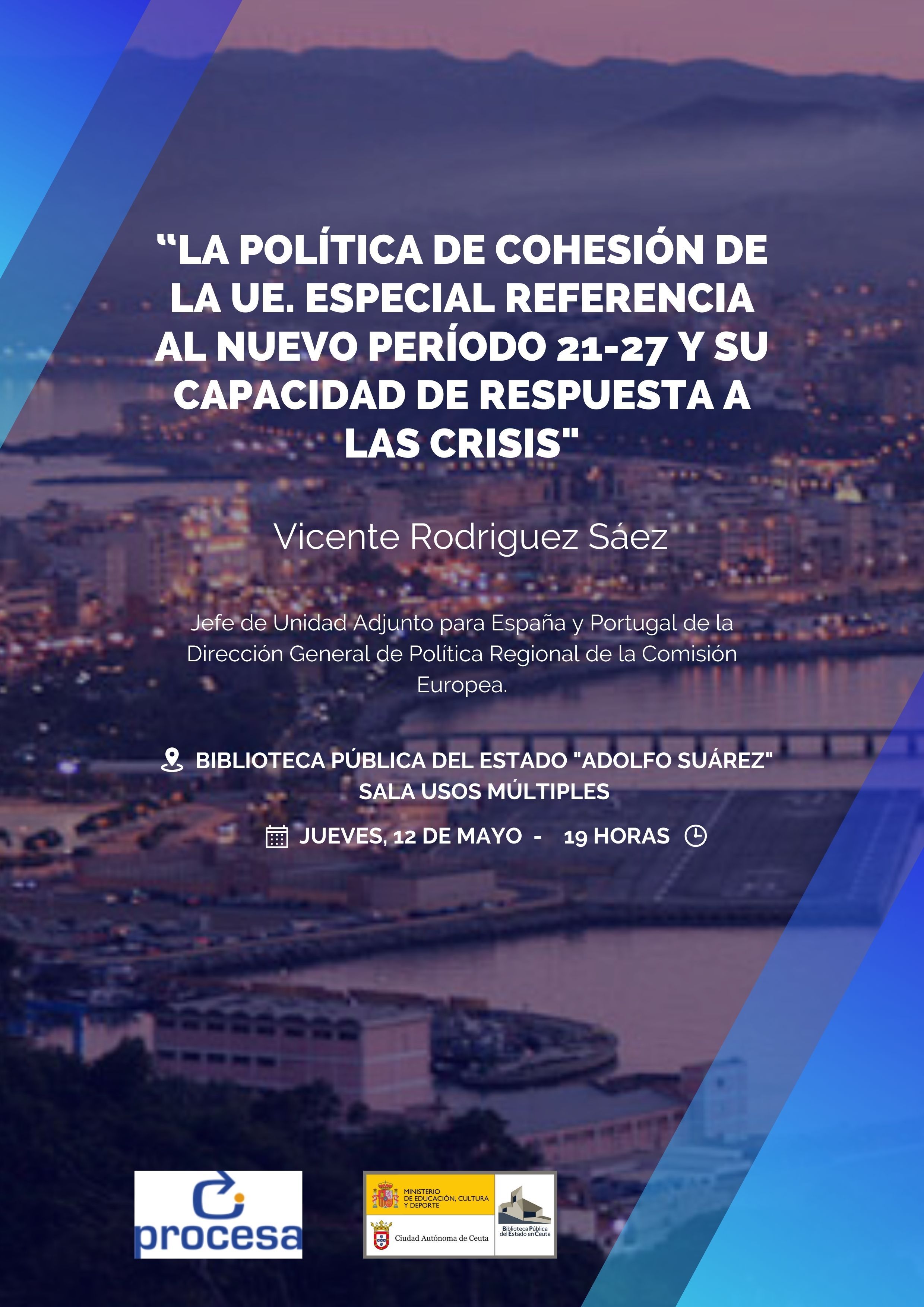 La Biblioteca acogerá una conferencia sobre la política de cohesión de la UE