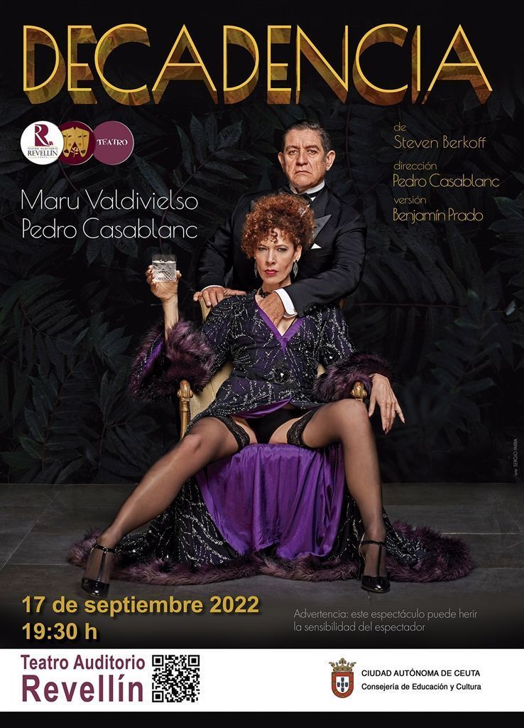 Mañana saldrán a la venta las entradas para la obra ‘Decadencia’
