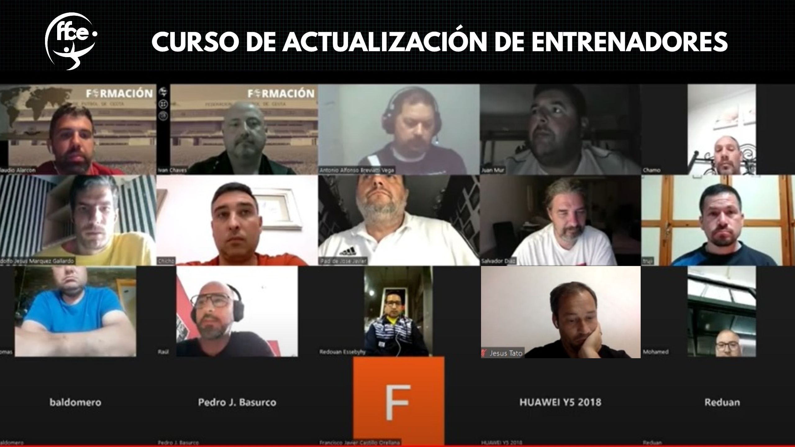 Comienza el Curso online de Actualización de Entrenadores con más de treinta inscritos 